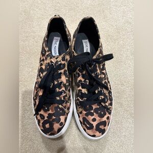 Steve Madden Emmi Platform Animal Print Sneakers